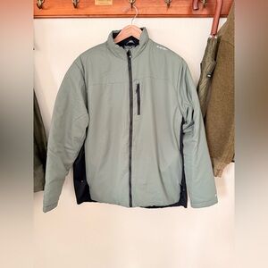 Hi-Tec Lightweight Jacket – XL, Sage Green, Wind & Water-Resistant
